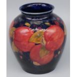 Moorcroft Pottery: Pomegranate pattern vase, impressed marks and facsimilie signature, H15.5cm