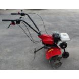 Honda FG320 petrol rotavator with 6 wheel blades, little used and in very good order, complete