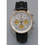 Breitling Chronometre Navitimer Model D23322 - stainless steel and gold automatic chronograph