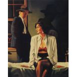 After Jack Vettriano (Scottish b.1951); 'The Same Old Game' colour print, signed in biro, 29cm x