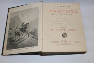 Cervantes, The History of Don Quixote, Text edited by J.W.Clark, Illustrated by Gustave Dore,