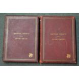 Two bound volumes of British Sports and Sportsmen, part 1 (730/1000) and 2 from 1911 b/w photo