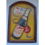 Pepsi Cola relief advertising sign, 40x60cm