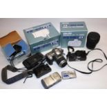 Photography equipment, incl. a Sea & Sea Motor Marine II underwater 35mm camera with strobe set,