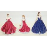 Royal Worcester figures: Golden Moments Ruby Wedding Anniversary H19cm, Crystal Ball limited edition