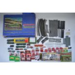 Collection of mostly Lone Star N gauge (OOO) railway accessories, track, locomotives, passenger