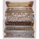 The National Cash Register Co. Dayton Ohio, Chrome plated shop till, serial no.142060, H42.4cm W44cm