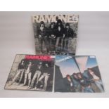 The Ramones vinyl LPs - 'The Ramones' 9103 253, 'Rocket to Russia' 9103 255 & 'Leave Home' 9103