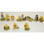 Royal Doulton The Winnie the Pooh Collection figures: Winnie the Pooh and the Paw-Marks WP3,