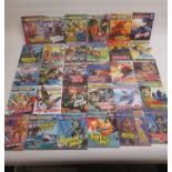 Collection of Commando, Hotspur, Fury, Battle, Warlord, Wizard & Victor comics (56)