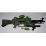 Topper Toys Johnny Seven One Man Army child's play gun with 7 guns in one, some repaired damage to