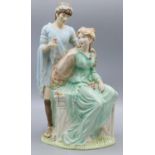 Wedgwood figural group, Adoration, from the Classical Collection, limited edition 1300/3000, H30.