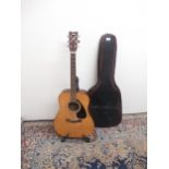 2010 Yamaha F310, made in Taiwan, 6 string acoustic guitar, Dreadnought body, serial no.HQP025082,