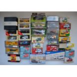 Collection of 35 boxed Corgi 1/43 scale diecast Morris Minor car and van models and model sets (some