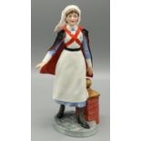 Royal Doulton Classics figure, Nurse HN4287, modelled by Adrian Hughes, H21.5cm