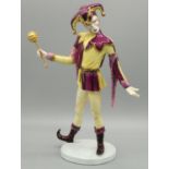 Royal Doulton The Carnival Collection figure - Carlo HN4505, limited edition No. 0033, H28.5cm, with