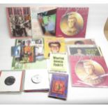 Buddy Holly - collection of 7" 45 RPMs and vinyl 12" LPs, 2 CDs, The Music of Buddy Holly and the