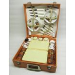 Brexton orange cased picnic set