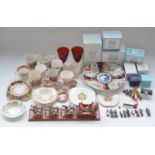 Collection of Coronation and commemorative ware incl. King George V, George VI, Silver Jubilee