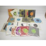 Collection of vinyl 7" 45RPM inc. Elton John, Manfred Mann, Queen, Creedence Clearwater Revival,