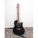 Applause by Ovation, Model No. AE 28M, 6 string electro-acoustic guitar, serial no. 3713012, with