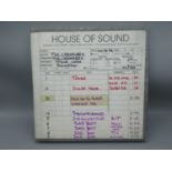 The Creatures Ampex 499 Grand Master Gold Studio Mastering Audio Tape, June 22nd 1996