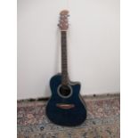 Celebrity by Ovation CC 024, Ovation OP20 6 string electro-acoustic guitar, serial no. 3102188 in