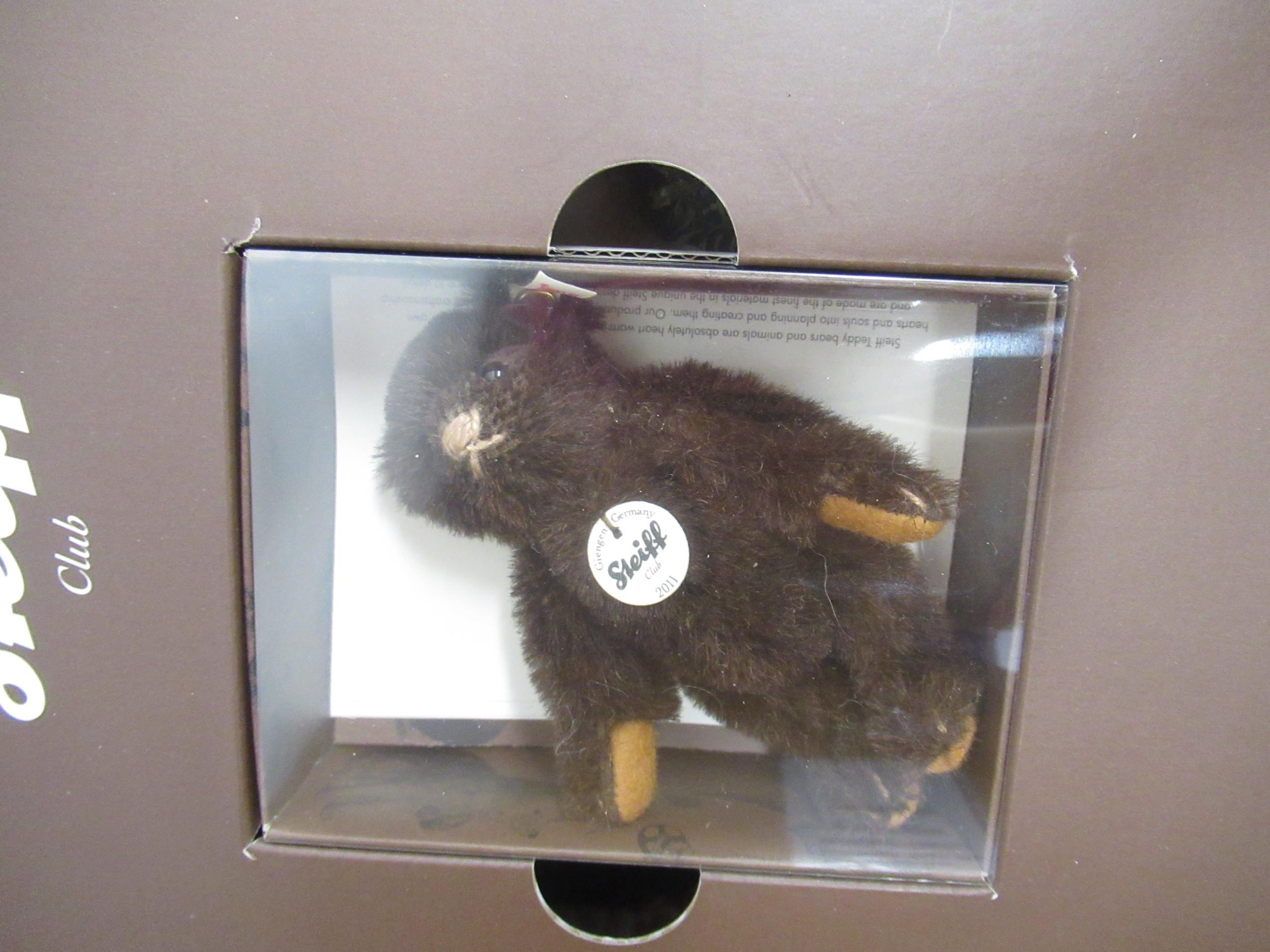 Steiff club boxed miniature bears; 2004, 2005, 2008, 2009, 2011 - Image 4 of 7