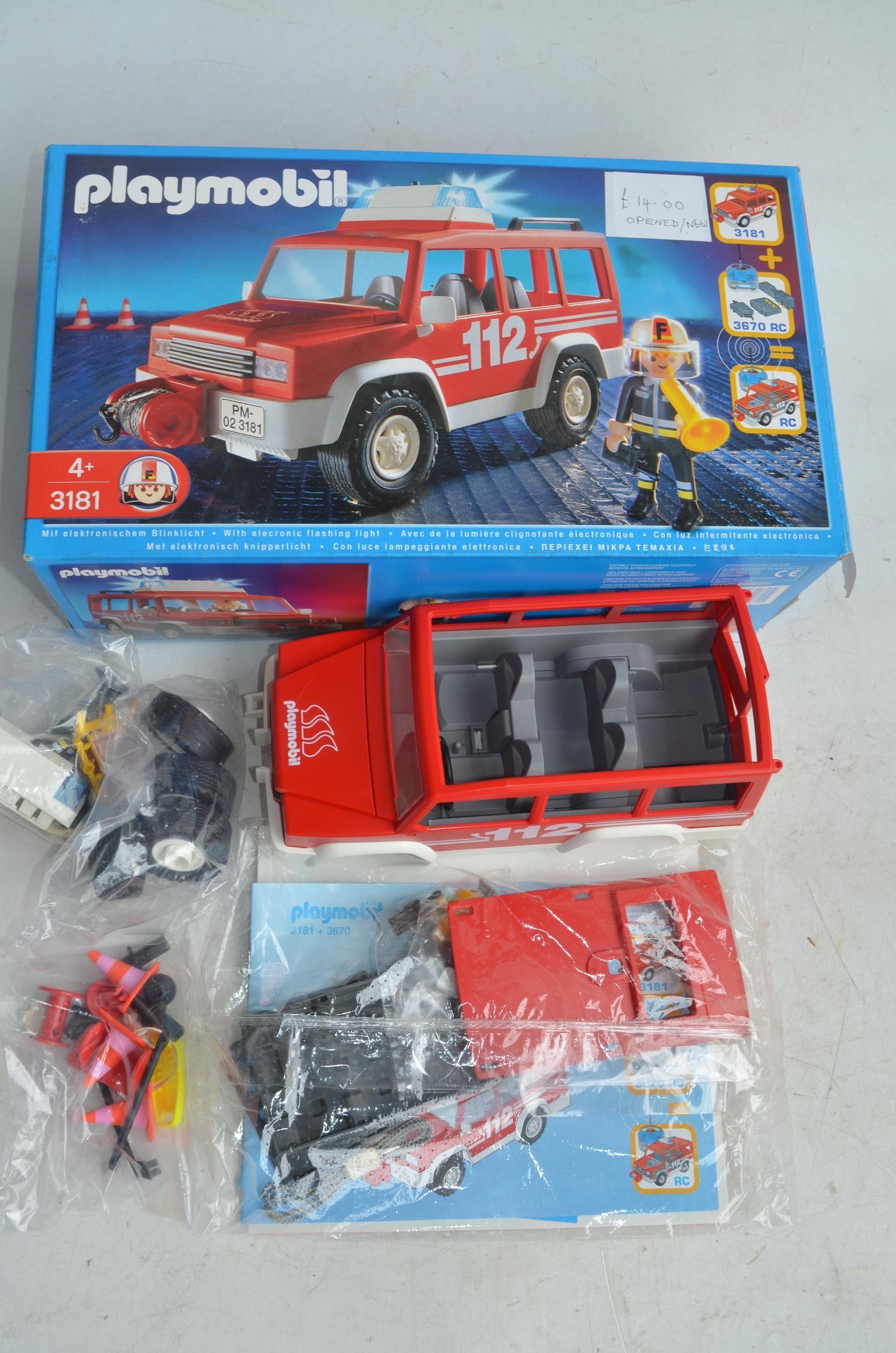 Ten boxed Playmobil sets to include Fire, Police and Rescue services. 5 boxes opened but all set - Image 3 of 7