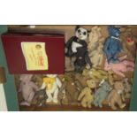 One boxed Steiff by Enesco 1951 Panda and 1911 Dutch Rabbit with assorted other Steiff by Enesco