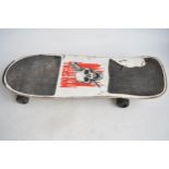 Mad Skull skateboard, overall length 76.8cm
