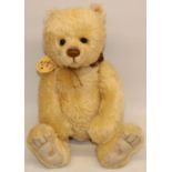 Charlie Bears/Isabelle Collection SJ5221 'Snugglebug' teddy bear in blonde mohair, designed by