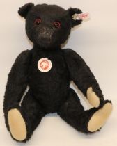 Steiff 2012 The Titanic Commemorative Bear, 664151, short black mohair, H34cm