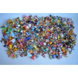 Extensive collection of plastic, metal and ceramic cartoon, fantasy and giveaway figures (Disney,