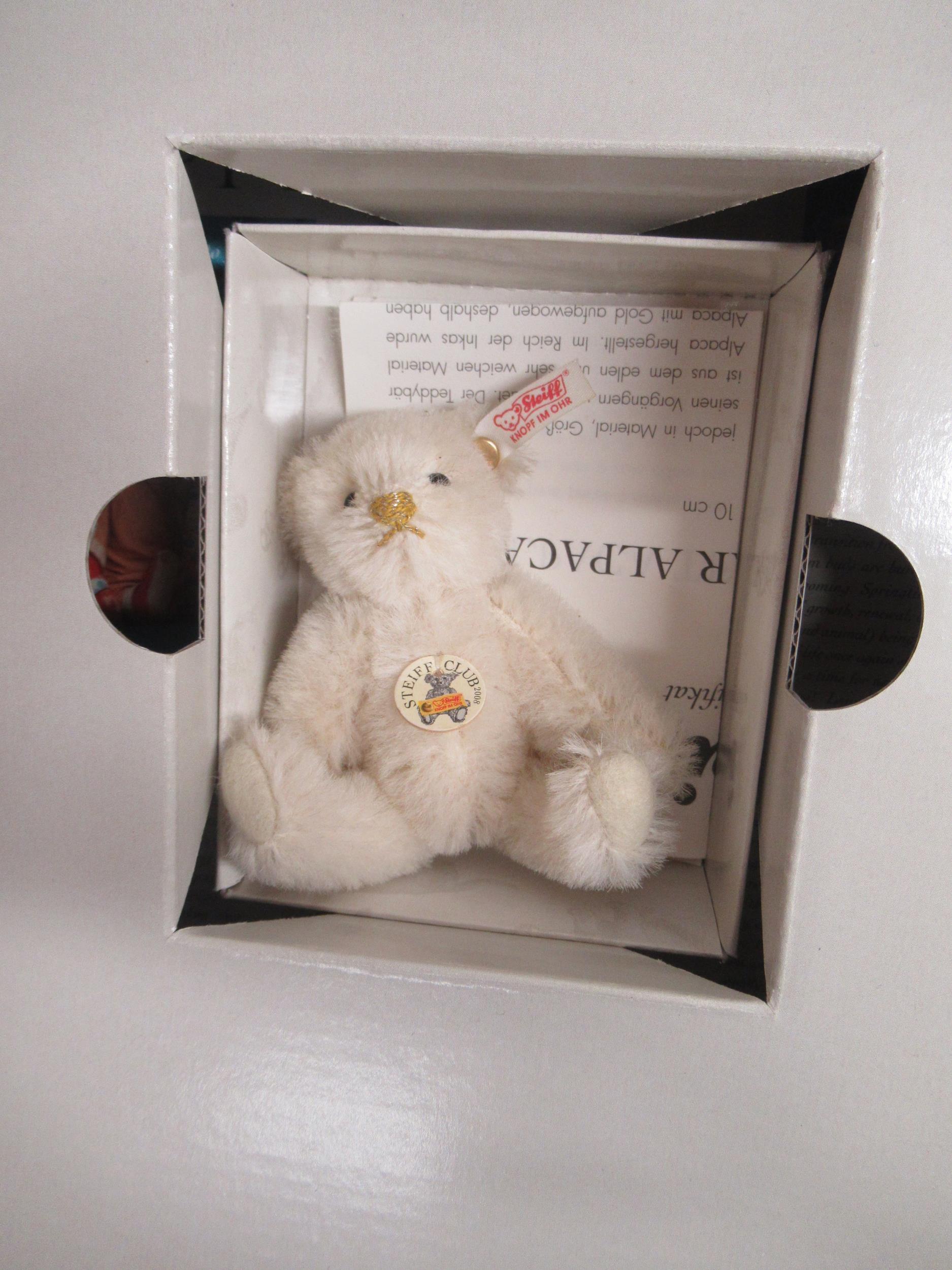 Steiff club boxed miniature bears; 2004, 2005, 2008, 2009, 2011 - Image 3 of 7