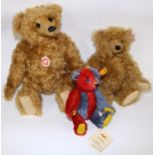 Three Steiff Bears in boxes. Including, 'Baerle 43 PAB 1904' bear No. 04053, H43cm with certificate,