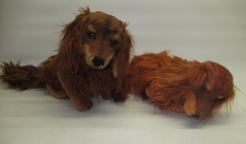 Two Steiff dachshunds (2)