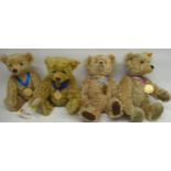 Four Steiff commemorative bears, including 100 Years of Peter Pan, Golden Jubilee etc. (4)