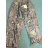 Four pairs of (as new) JACK PYKE woodland trousers. Sizes XL, L, S, 32
