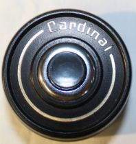 Cardinal spool with gold lettering