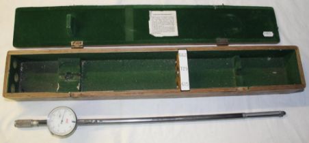 Egerton-Chubb choke gauge in original wood box.