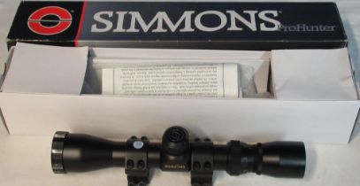 Simmons Prohunter HANDGUN scope model 822009. 2-6 x 32. In original box and packaging