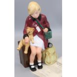Royal Doulton figure: The Girl Evacuee HN3203, from The Children of the Blitz series, limited