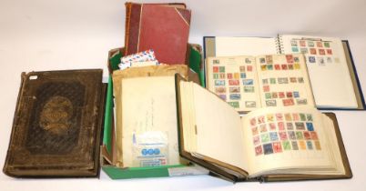 All World and Commonwealth stamps mostly definitives, mounted, many countries, some Queen Victoria