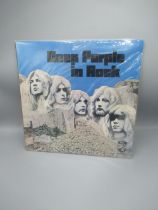 Deep Purple 'In Rock' (SHVL 777) LP, in sealed plastic sleeve
