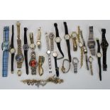 Collection of ladies and men's wristwatches to include Seiko, Tag Hauer, Sekonda etc.