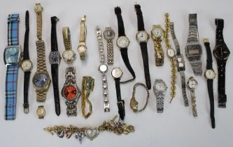 Collection of ladies and men's wristwatches to include Seiko, Tag Hauer, Sekonda etc.