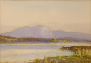 Frederick John Widgery (British 1861-1942): Loch Achray & Benne Venue, The Trossachs, watercolour