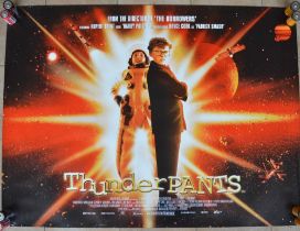 Four original modern quad sheet film posters: Thunderpants, Bend It Like Beckham, Not Another Teen