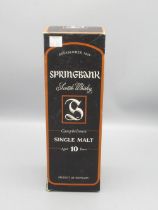 Springbank 10 year old Scotch Whisky 46%vol 70cl